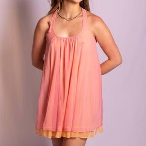 Betsy Johnson Chiffon Babydoll Nightie‎ Vintage Y2K Medium